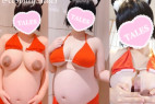 【幻の妊婦コスプレ】VIP:7 ボテ腹 ツバ⚫︎/ブル⚪︎カ Jカップ爆乳妊婦コスプレイヤーと激エロ中出しパイズリSEX♡（臨月・妊娠10ヶ月）