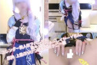 スレンダー美人なアパレル系陰キャダウナーレイヤーYさん。原神 上里ぷりけつ綾華でオナニー編